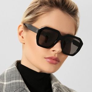 CELINE - Oversized Black Sunglasses - NWT